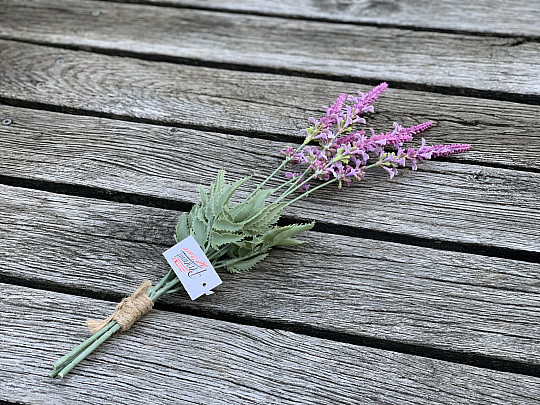 Garden Lavender zväzok 46 cm ružová