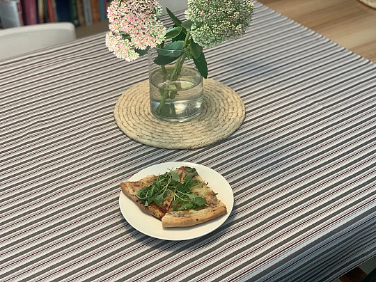 Ubrus a šál TOSCANA VALERY MULTI PRUH bordo