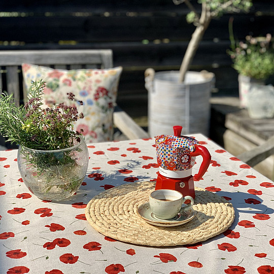 Obrus VLČÍ MÁK POPPY