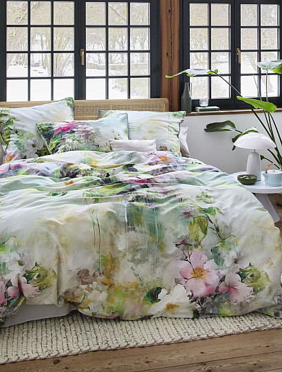 IRISETTE luxusný bavlnený satén TOKIO 8572-30 MONET