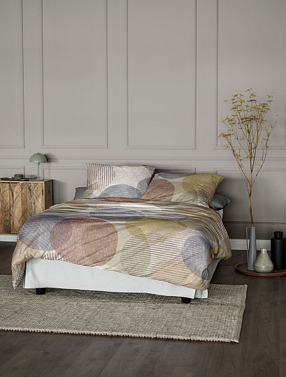 IRISETTE luxusné flanelové obliečky ZOBEL 8553-50 FAREBNÉ KOLESÁ