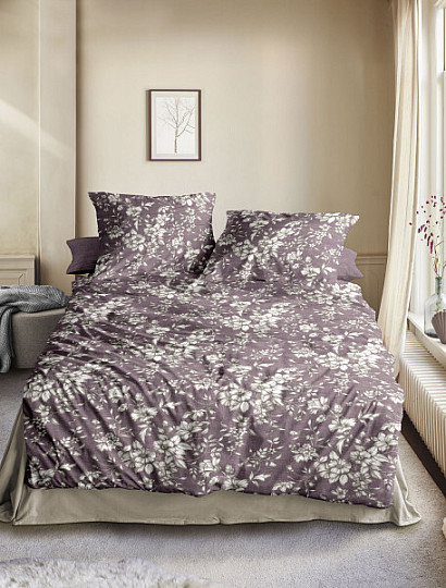 IRISETTE luxusné flanelové obliečky ZOBEL 8558-70 bordó