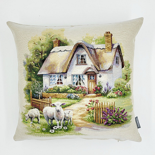 Gobelínový obliečka na vankúš COTSWOLDS OVEČKY