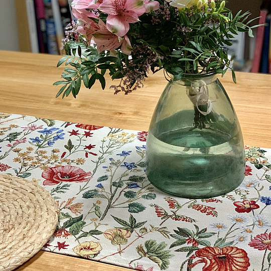 Gobelínový obrus a šál JOSEFÍNA