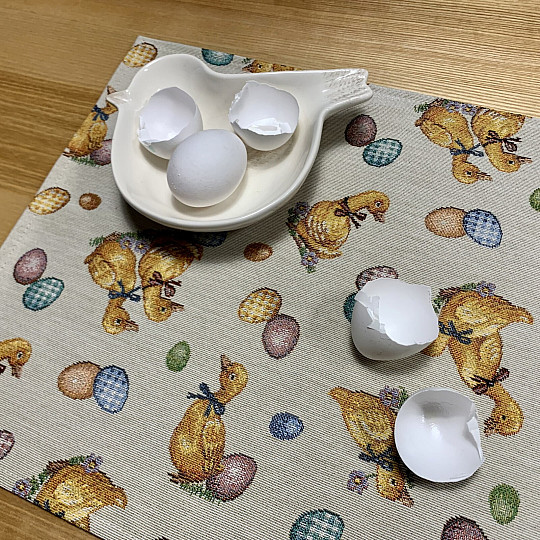 Gobelínová prestierka ŽLTÉ HUSIČKY