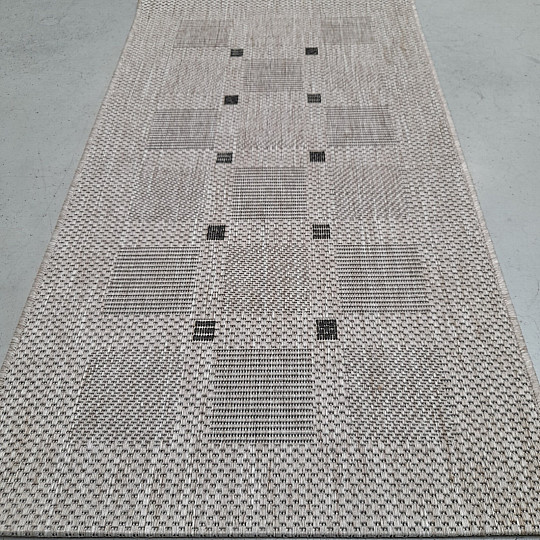 Koberec buklé FLOORLUX 20079/04 bodky silver -black