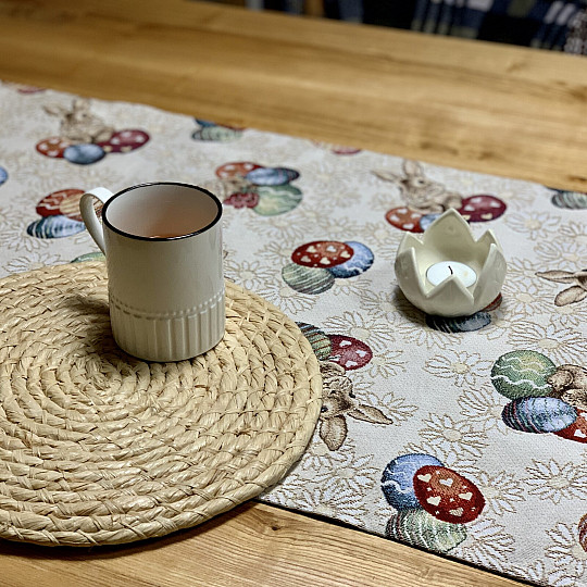 Veľkonočný obrus a šál MARGA