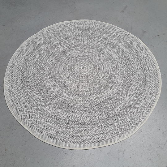 Vonkajší koberec STAR rozeta šedá