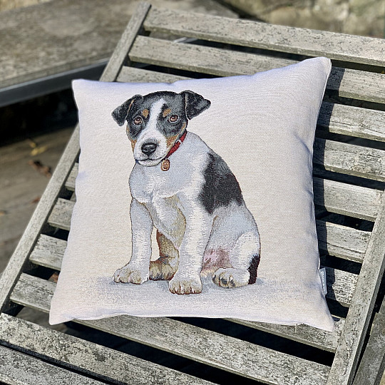 Gobelínový obliečka na vankúš JACK RUSSEL TERIER
