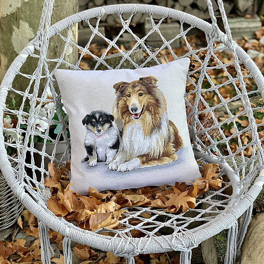 Gobelínový povlak KOLIE A ŠTEŇA