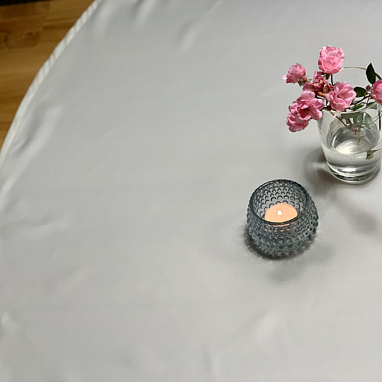 Oválny obrus BÉŽOVÝ