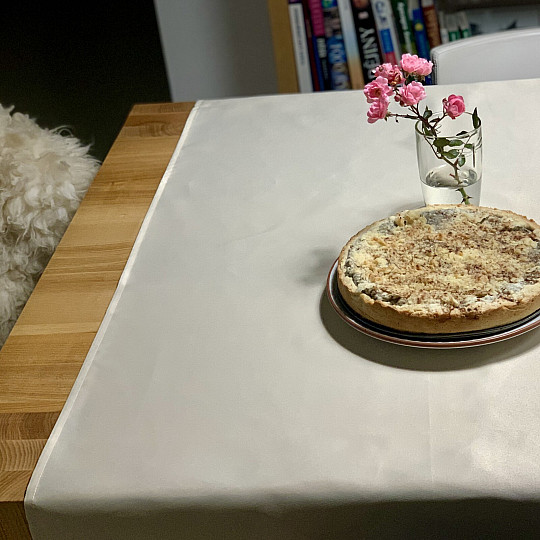 Jednofarebný obrus SMOTANOVÝ