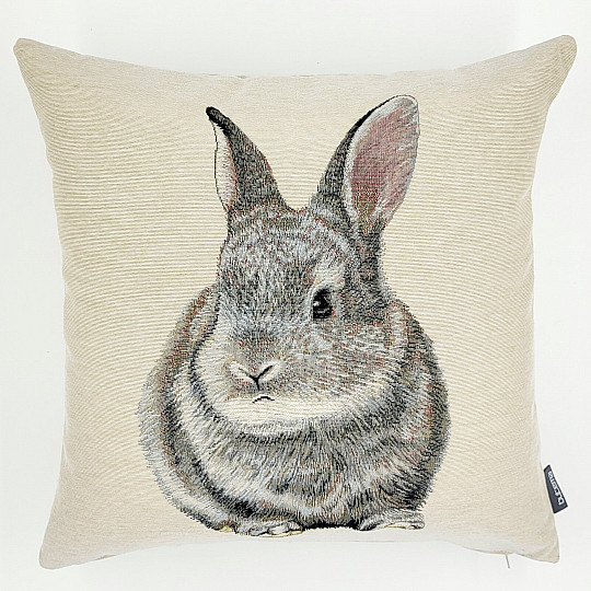 Gobelínový obliečka na vankúš ZAJAC HOPSÁLIK