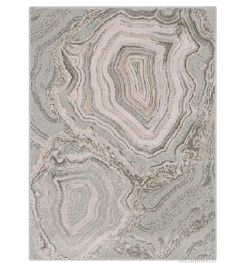 Luxusný vlnený koberec ISFAHAN Efez grey