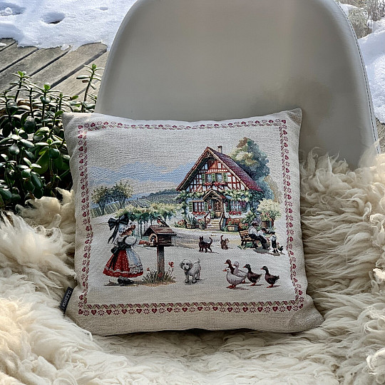 Gobelínový obliečka na vankúš DVOREK