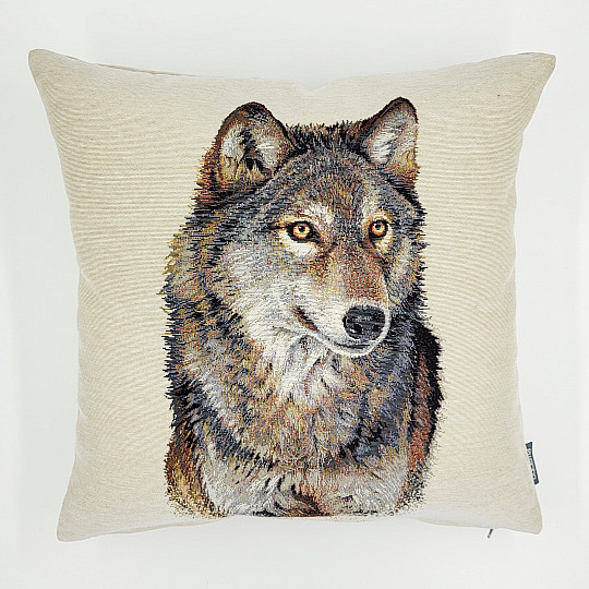 Gobelínový obliečka na vankúš VLK