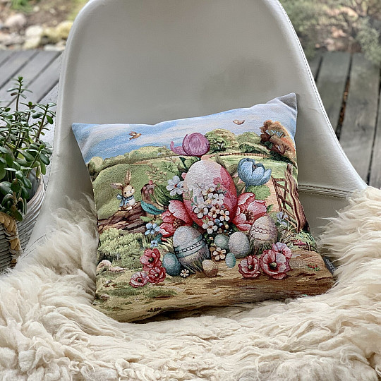 Veľkonočný dekoračný povlak VEĽKONOČNÁ CESTA II.