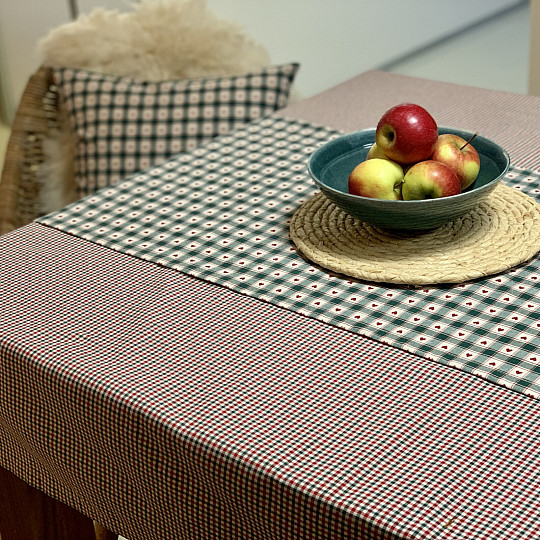 Dekoračná obliečka na vankúš OSLO MINI KÁRO