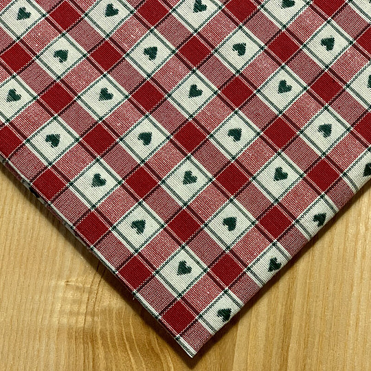 Obrus a šál MAXI CORET červený