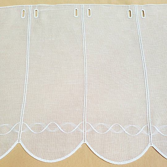 Záclona na vitrážku GERSTER 11883 biela