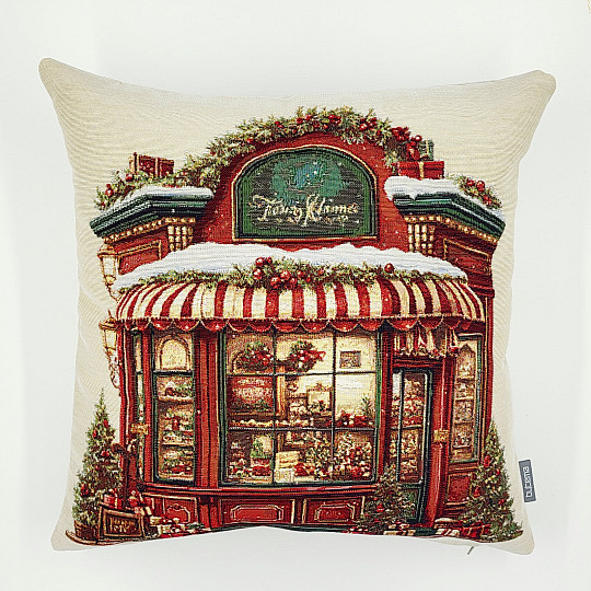 Vianočný dekoračný povlak VIANOČNÝ KRÁMIK