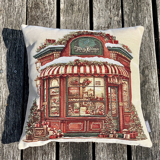 Vianočný dekoračný povlak VIANOČNÝ KRÁMIK