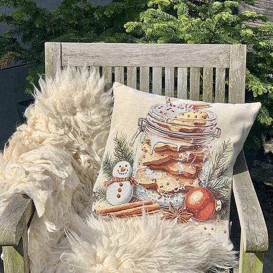 Vianočný dekoračný povlak VIANOČNÁ DÓZA