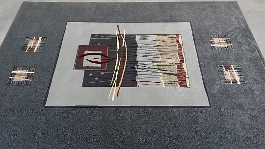 Kusový koberec GREY