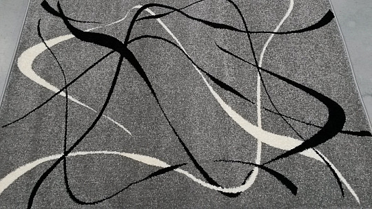 Kusový koberec CHOCO sivý