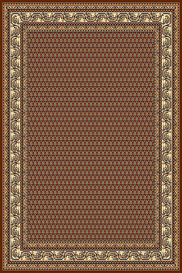 kusový koberec PRACTICA 26 hnedý