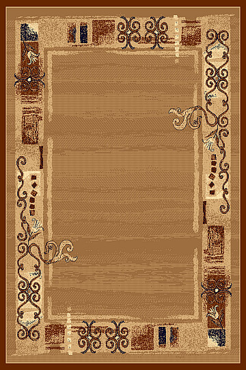 kusový koberec PRACTICA 40 hnedý