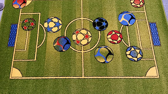 Detský kusový koberec STADION