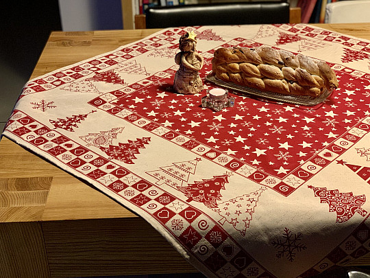 Gobelínové obrusy, šály Vianočné STROMČEK II