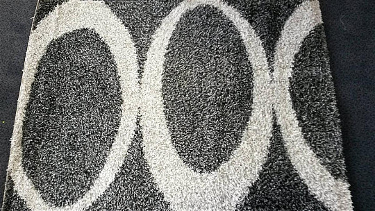 Kusový koberec SHAGGY EXTRA elipsy