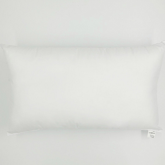 Biely vankúš 30 x 50 cm