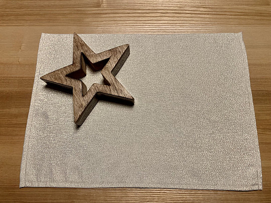 Vianočné prestieranie FLASH GOLD