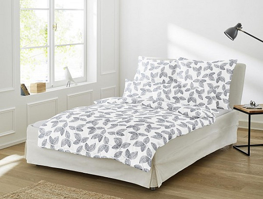 obliečky IRISETTE BIO COTTON satén LEAF 8744-2