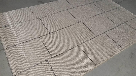 Dizajnový vlnený koberec PERLA geo