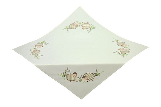 Vyšívané obrusy a šály OVCE