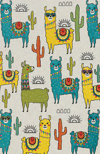 Detský kusový koberec PLAY lama