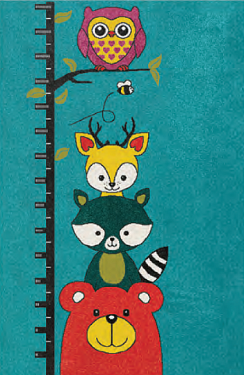 Detský kusový koberec PLAY lesné zvieratká