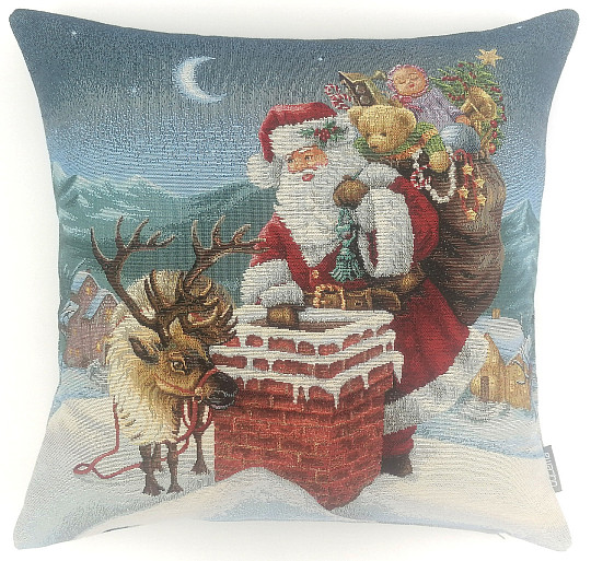 Vianočný gobelínový povlak SANTA CLAUS 1