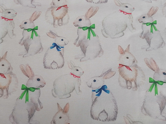 Veľkonočné obrusy a šály Veľkonočné zajačiky