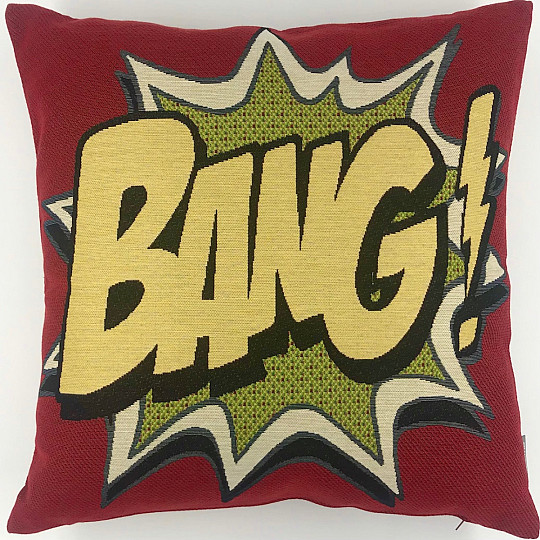 Gobelínový obliečka na vankúš COMICS BANG!
