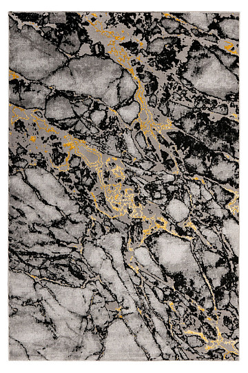 Moderný koberec MARMARIS 400 čierny