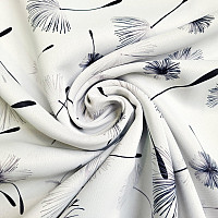 Dekoračná látka BLACK OUT PAMPELIŠKA čierna