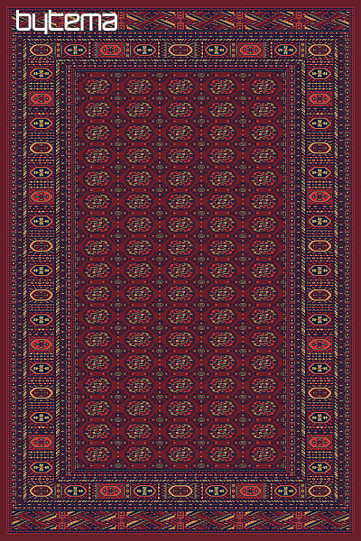 kusový koberec SOLID 15 červený