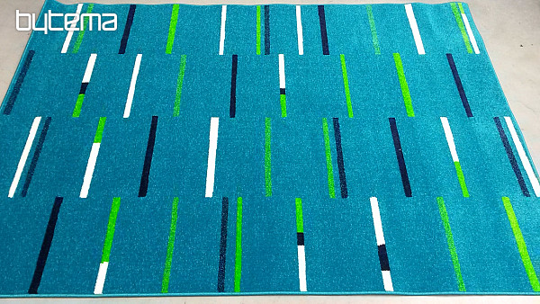Kusový koberec CITY LINE tyrkys