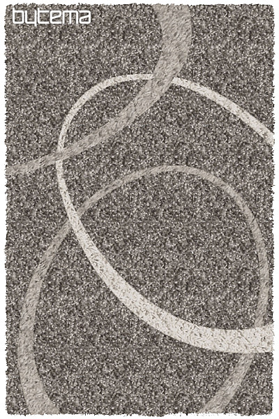 Kusový koberec SAVANA PLUS Ellisse šedý