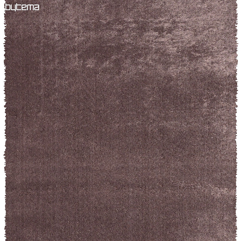 Kusový koberec SHAGGY DOLCE VITA hnedý